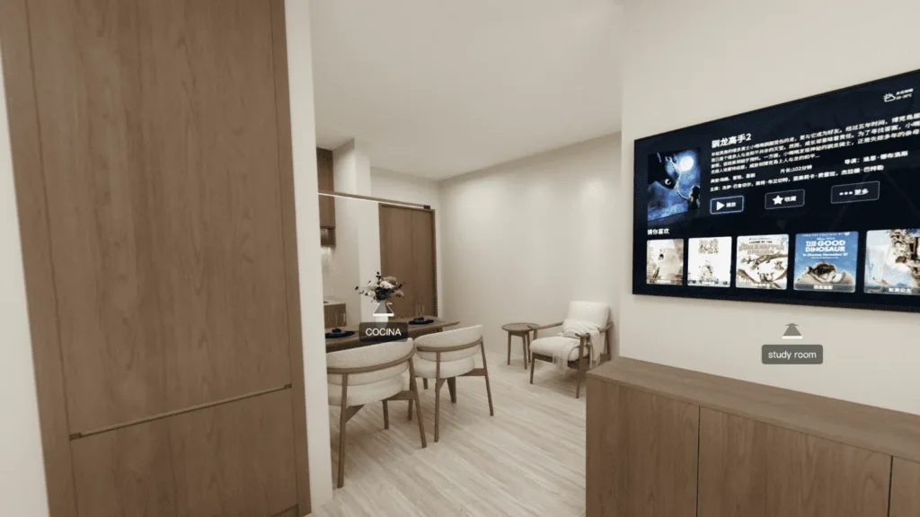 Recámara de loft en Residencial Sense