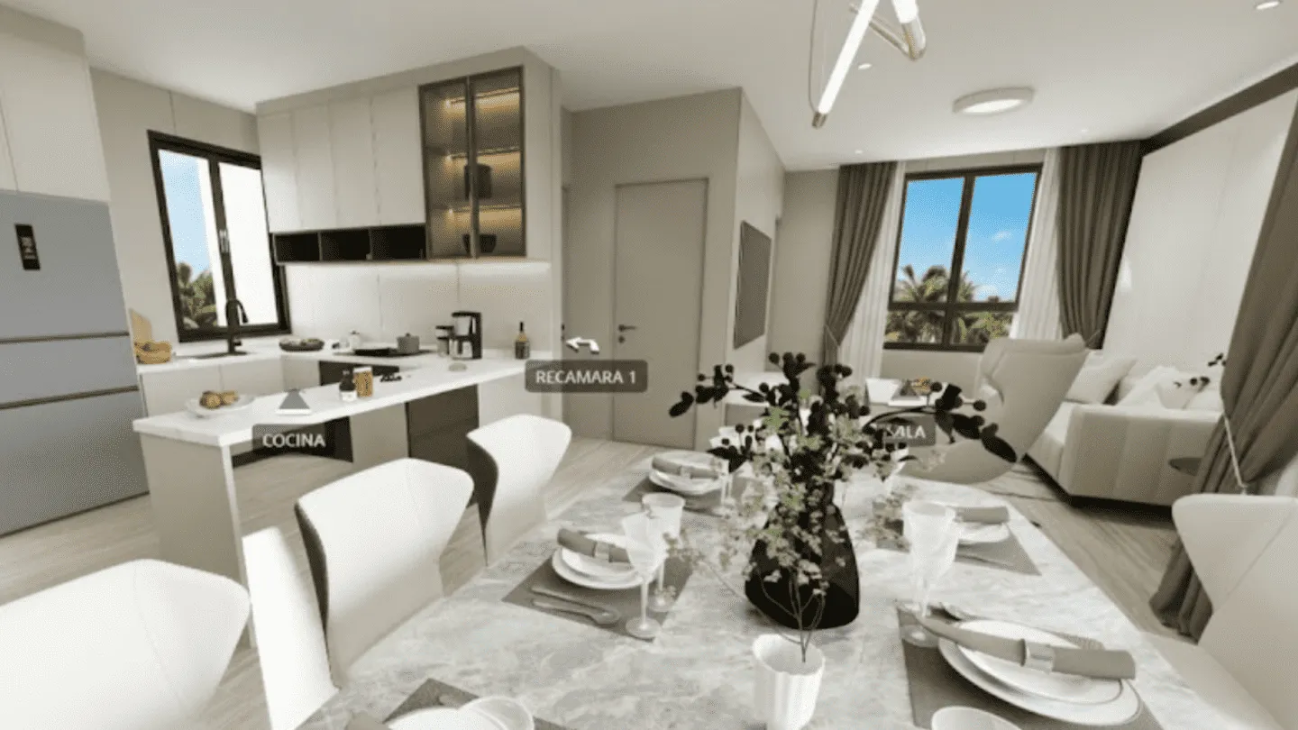 Departamento Master en Residencial Sense Cancún