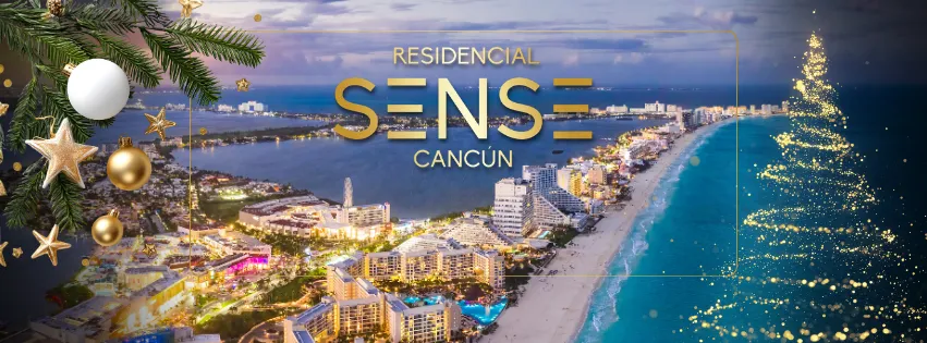 Fachada Residencial Sense Cancún